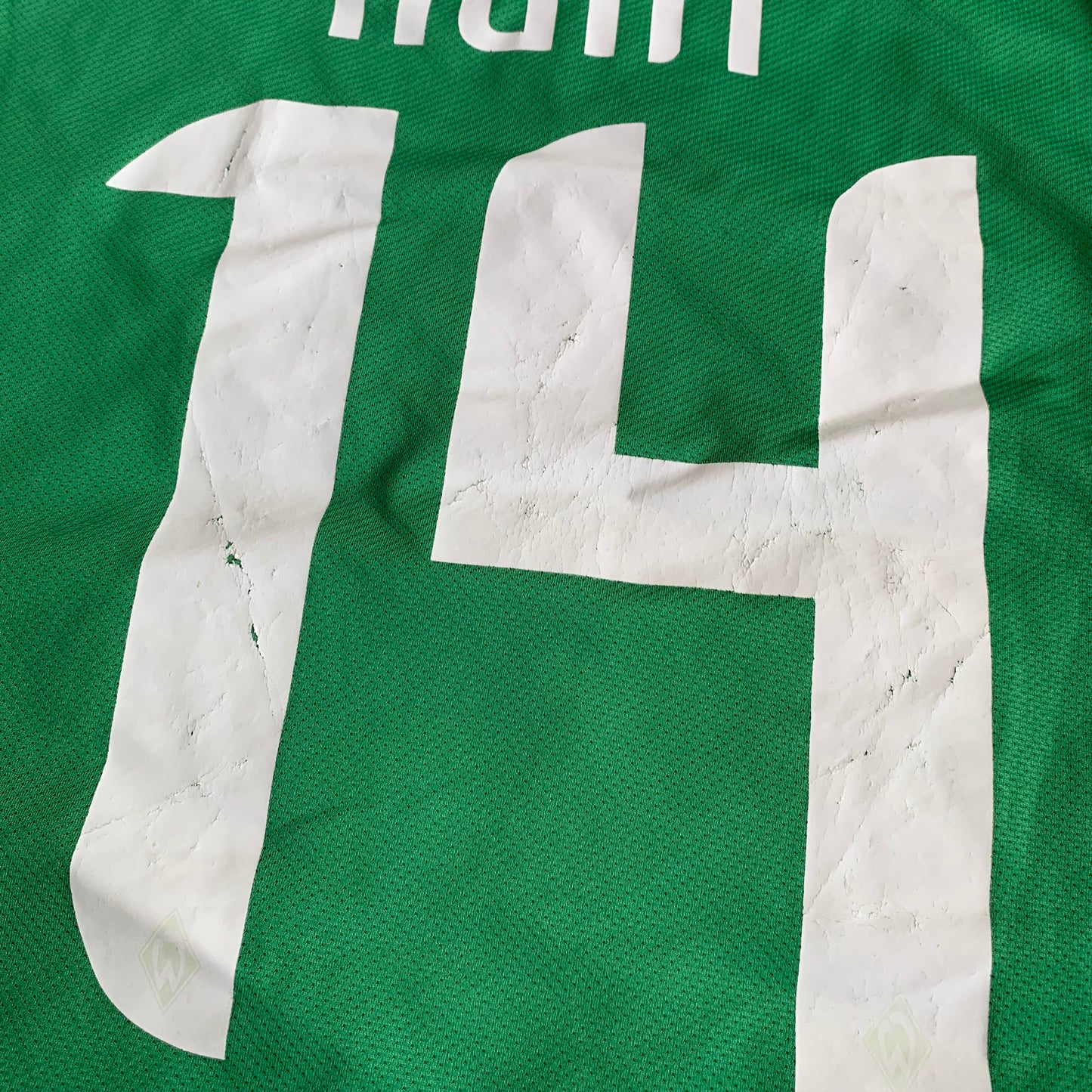 Werder Bremen Trikot 2011/12 Heim Hunt #14 (L) Nike