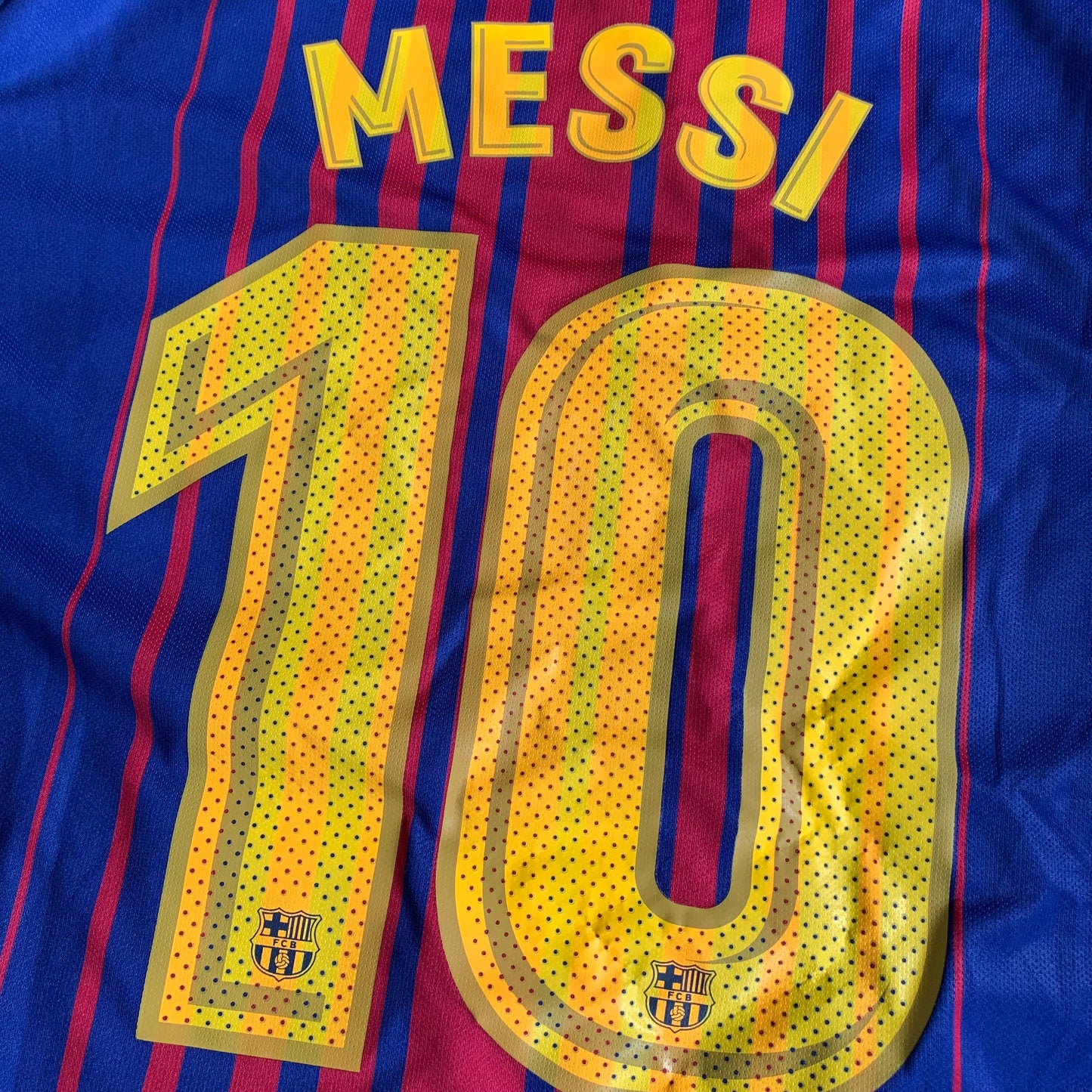 FC Barcelona Trikot 2017/18 Heim Messi #10 (L) Nike
