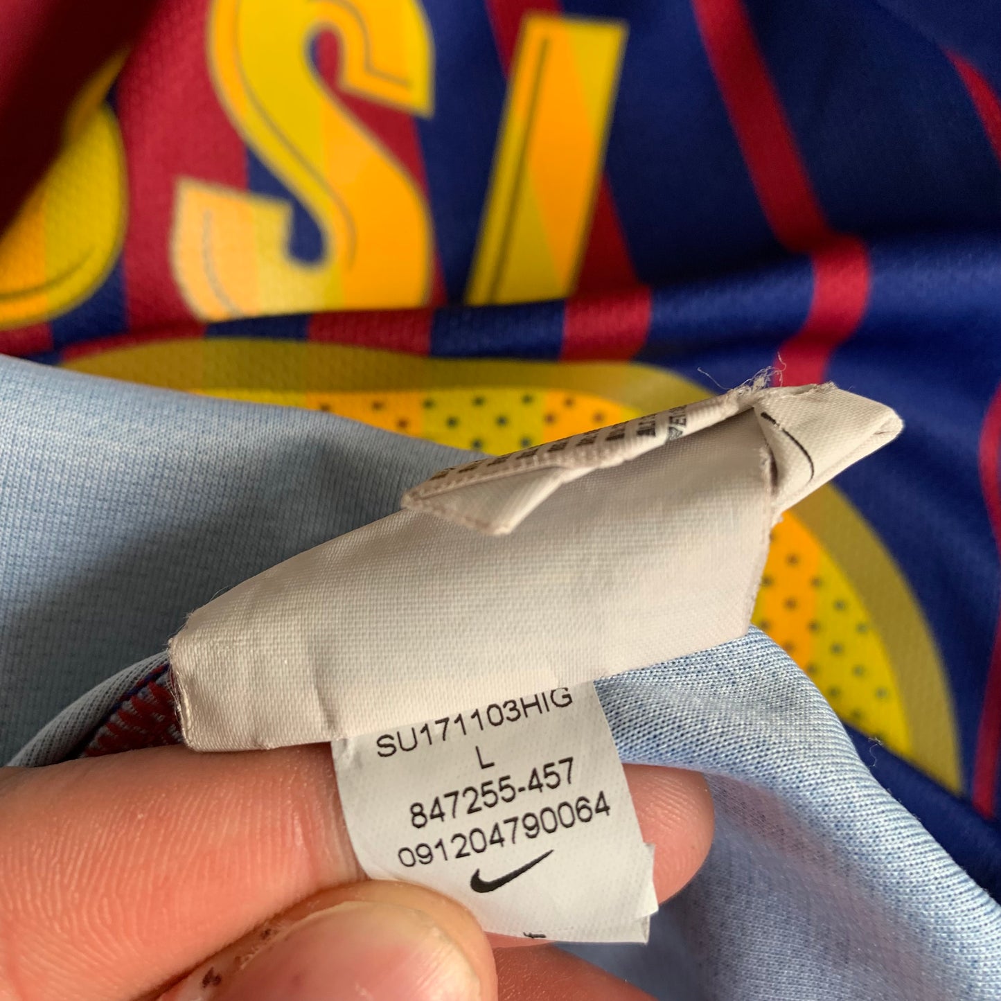 FC Barcelona Trikot 2017/18 Heim Messi #10 (L) Nike