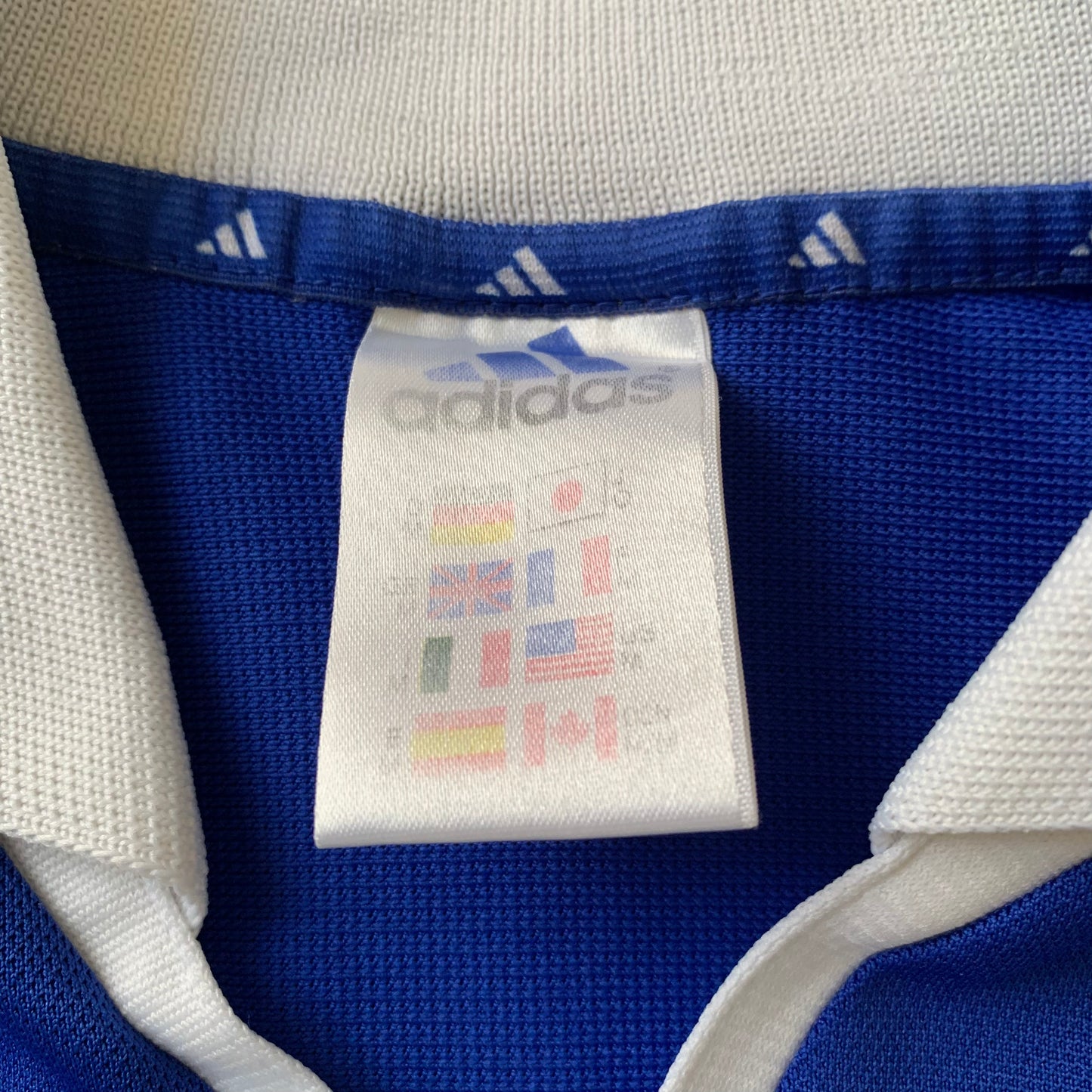 FC Schalke 04 Trikot 2000/01 Heim Spielerversion Sand #11 (M) Adidas