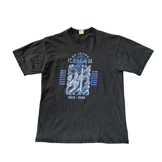 Vintage Schalke 04 Shirt '90 Jahre Schalke' (XL)