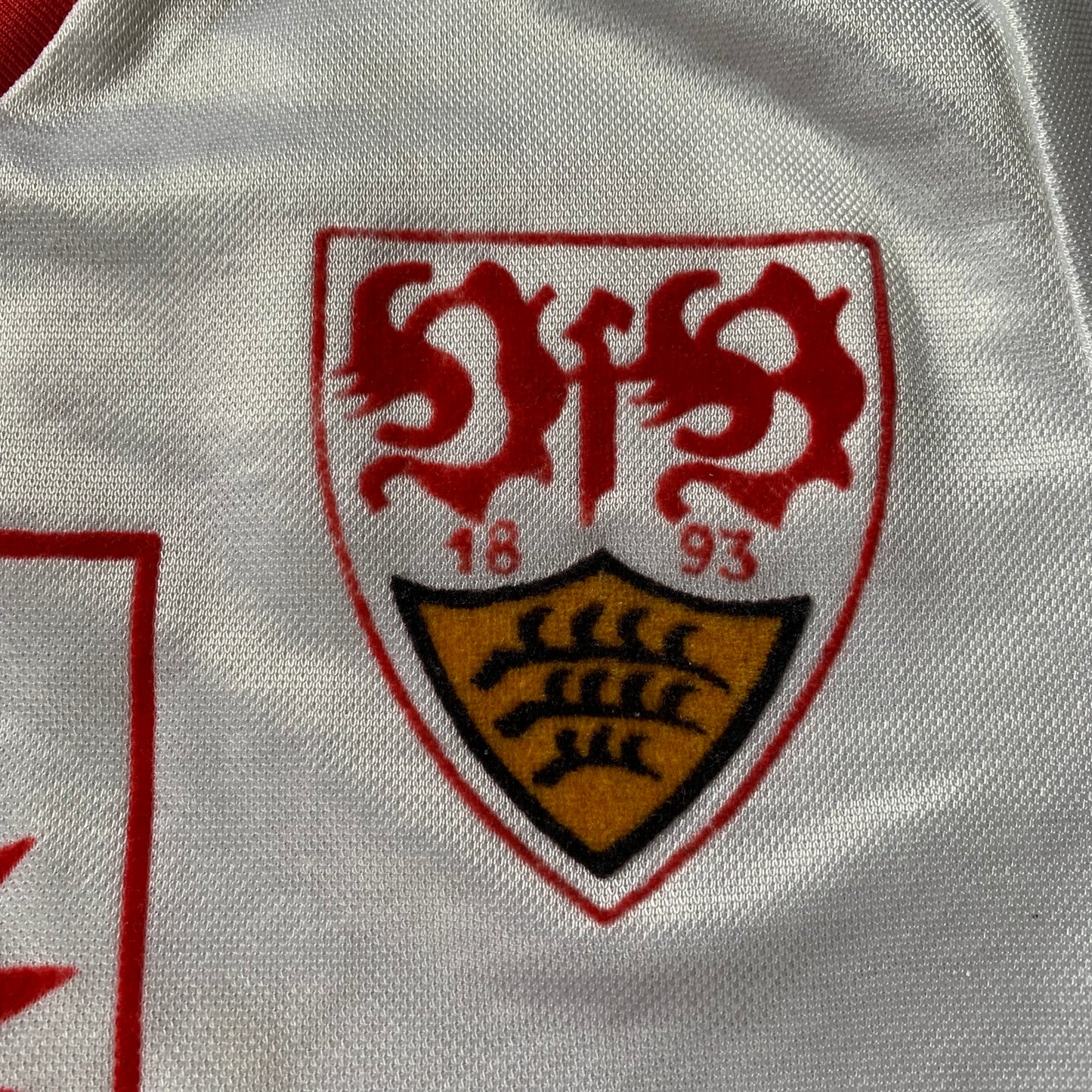 VfB Stuttgart Trainingsshirt 1987-88 (S) Rhoa-Sport