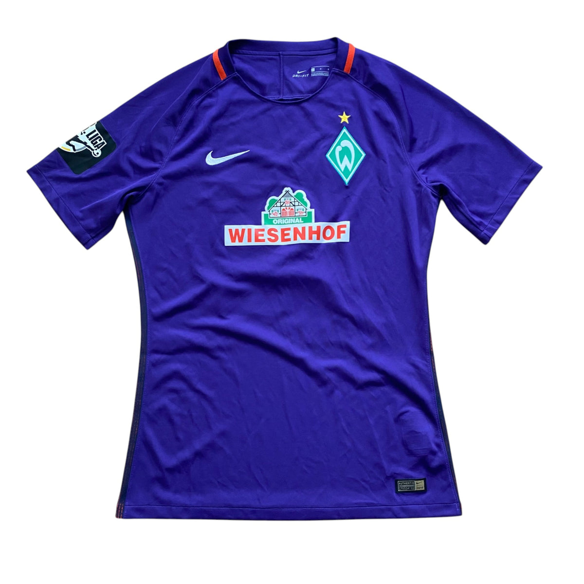 Werder Bremen Trikot 2016/17 Auswärts matchworn Kazior #32 (L) Nike