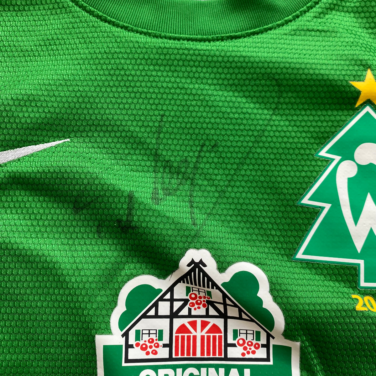 Werder Bremen Trikot 2012/13 Heim Tannenbaum Petersen #24 (S) Nike