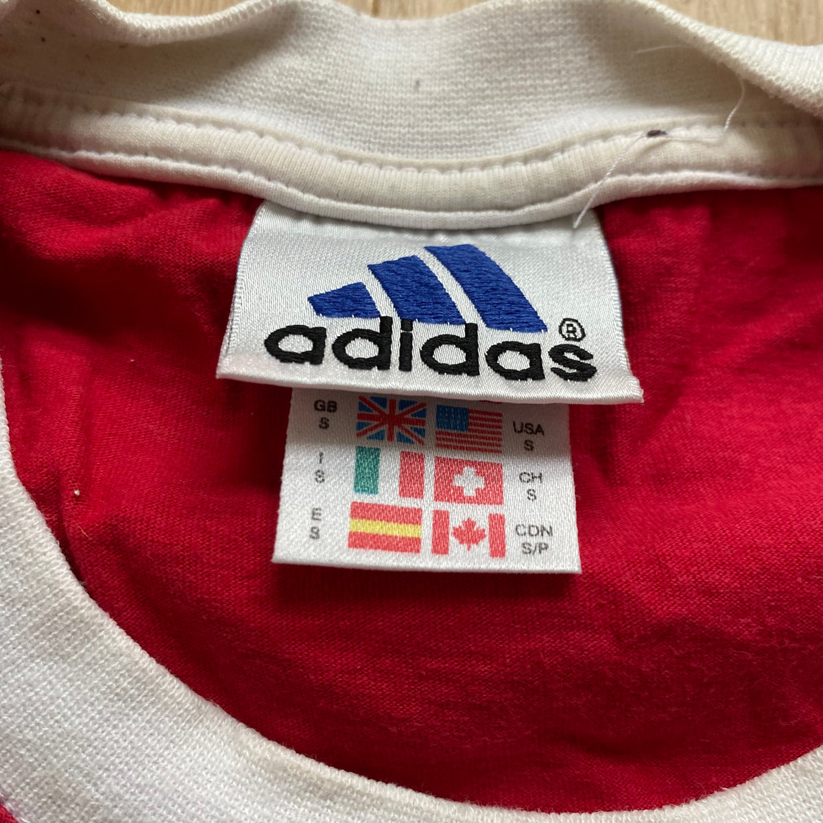 VfB Stuttgart Trainingsshirt 90s (S) Adidas