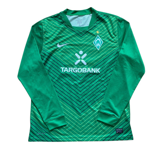 Werder Bremen Trikot 2011/12 Heim Langarm #19 (L) Nike