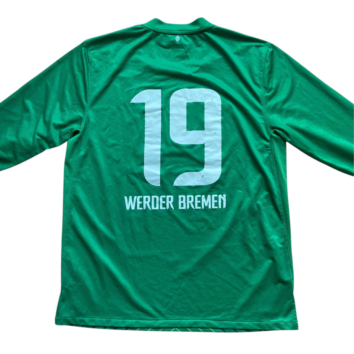 Werder Bremen Trikot 2011/12 Heim Langarm #19 (L) Nike
