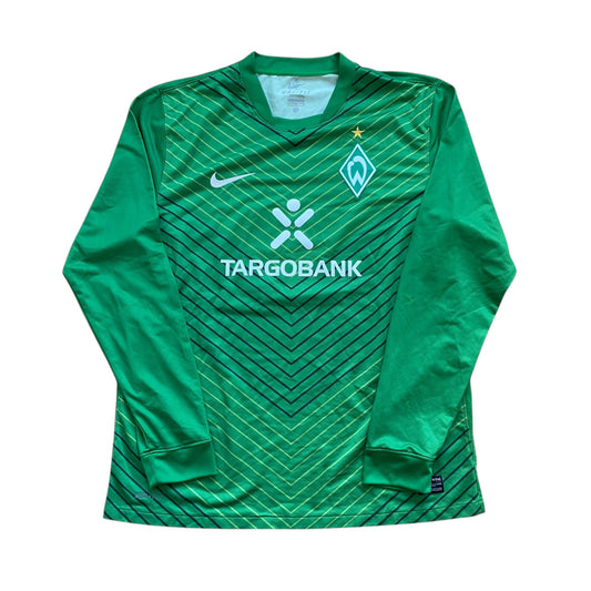 Werder Bremen Trikot 2011/12 Heim Langarm #9 (L) Nike