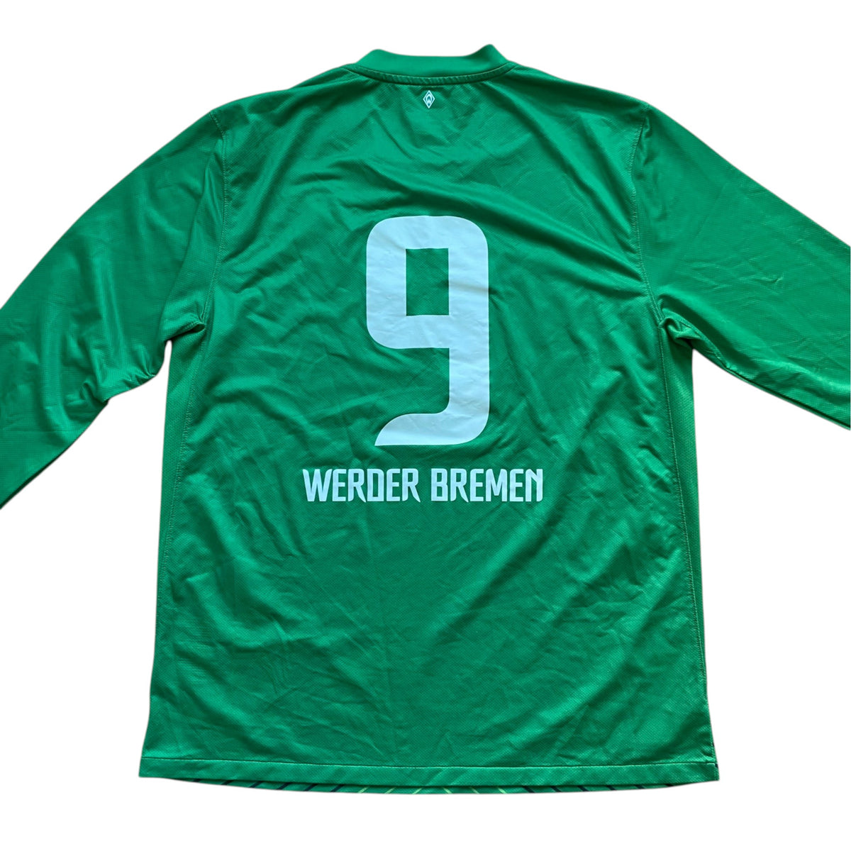 Werder Bremen Trikot 2011/12 Heim Langarm #9 (L) Nike