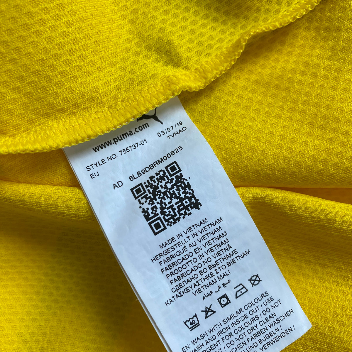 Borussia Dortmund Trikot 2019/20 Heim Haaland #17 (XXL) Puma
