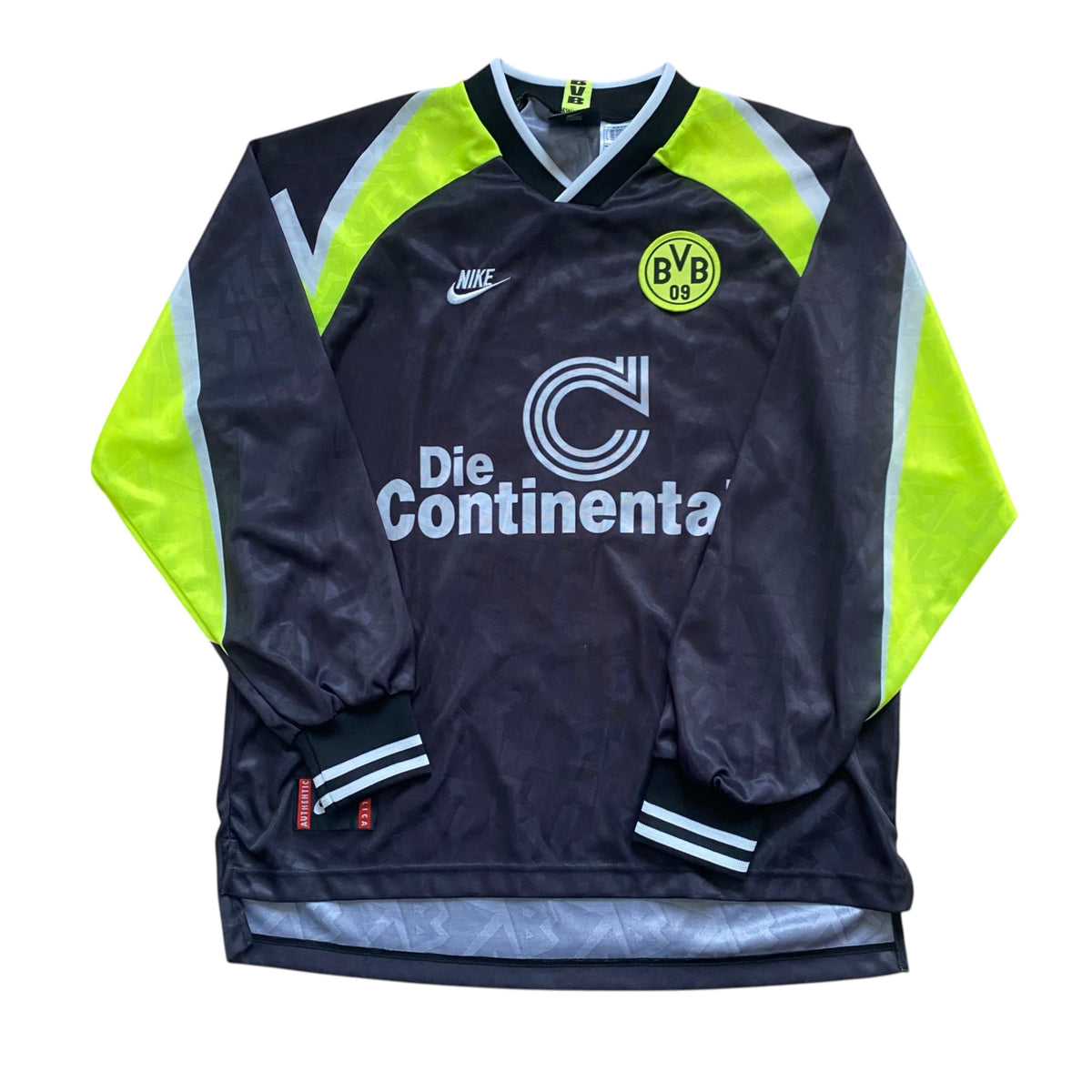 Borussia Dortmund Trikot 1995/96 Auswärts Langarm Sammer #6 (XL) Nike