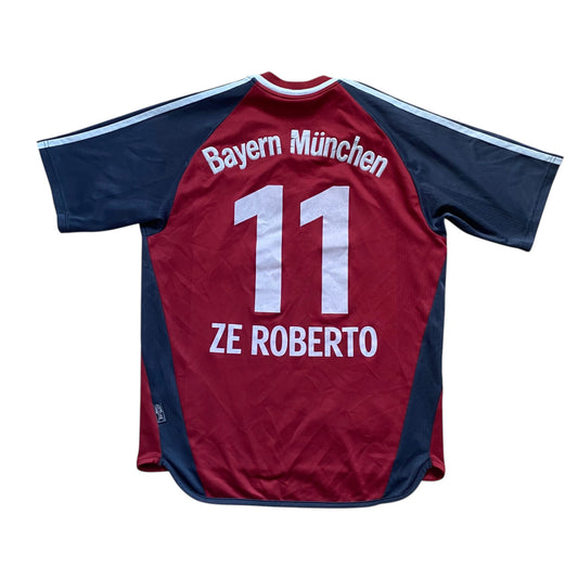 FC Bayern München Trikot 2001/02 Heim Ze Roberto #11 (S) Adidas